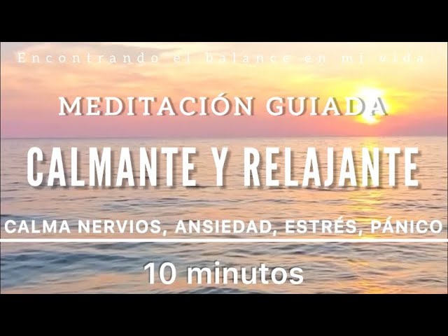 Meditación & Mindfulness Meditación guía calmante y relajante.