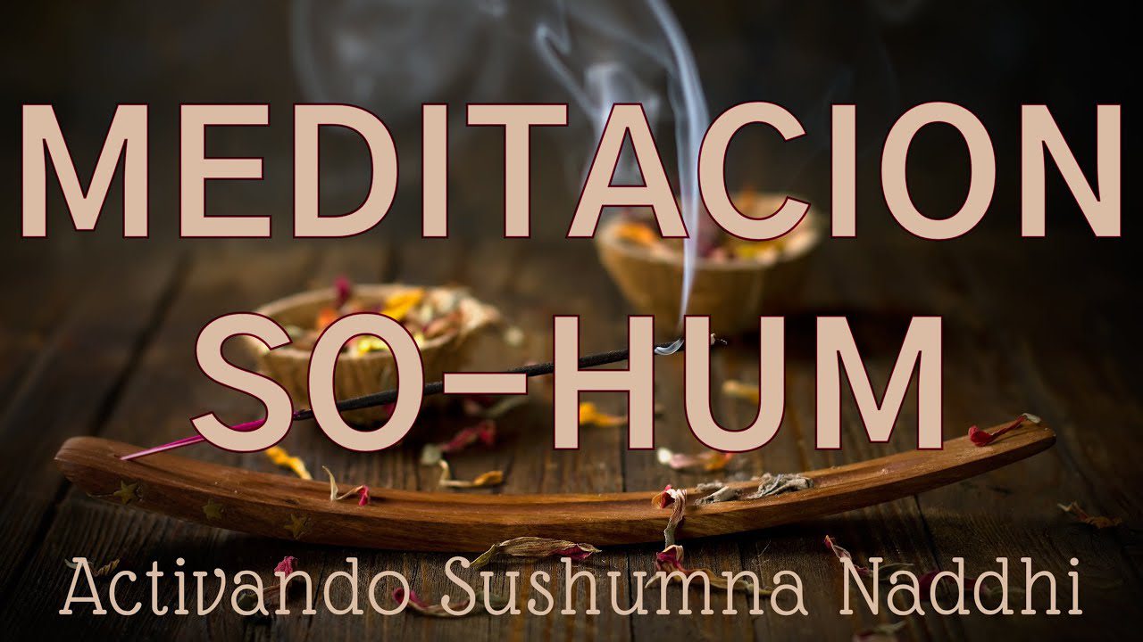 Meditación & Mindfulness Meditación so-hum activado susuma nadhi con mindfulness.