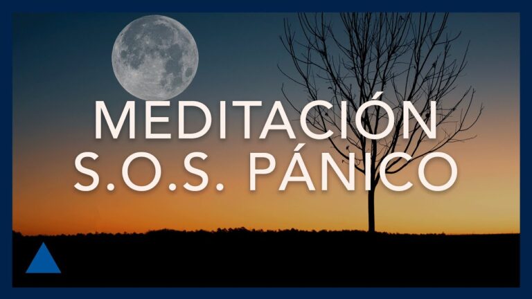 Practicando la meditación para manejar el trastorno de pánico