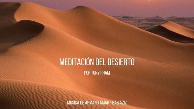 Siluetas del Desierto: Mindfulness en Atardeceres Arenosos
